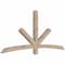 Ekena Millwork Alberta Smooth Timber Gable Bracket, Douglas Fir, 84"W x 38"H x 3 1/2"D x 3 1/2"F, 11/12 Pitch GBW084X38X0404ALB00SDF - alternate 5